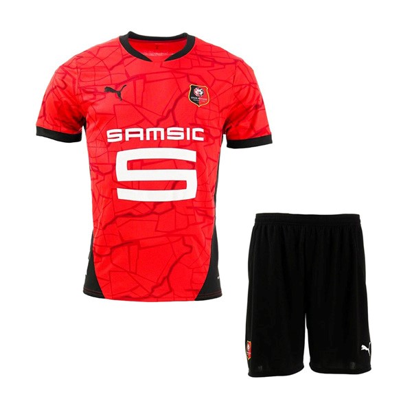 Trikot Stade Rennais Heim Kinder 2024-25